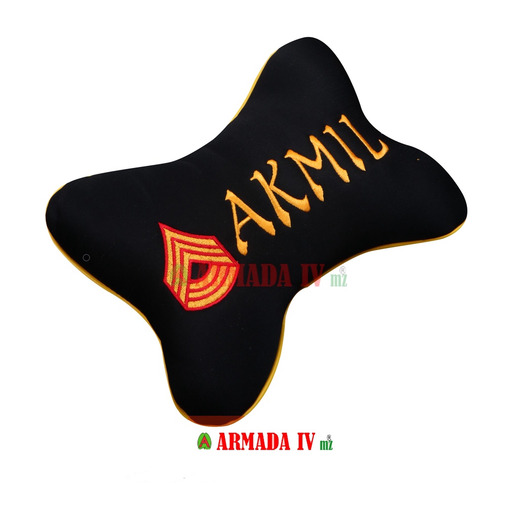 Bantal Mobil Akmil Warna Hitam