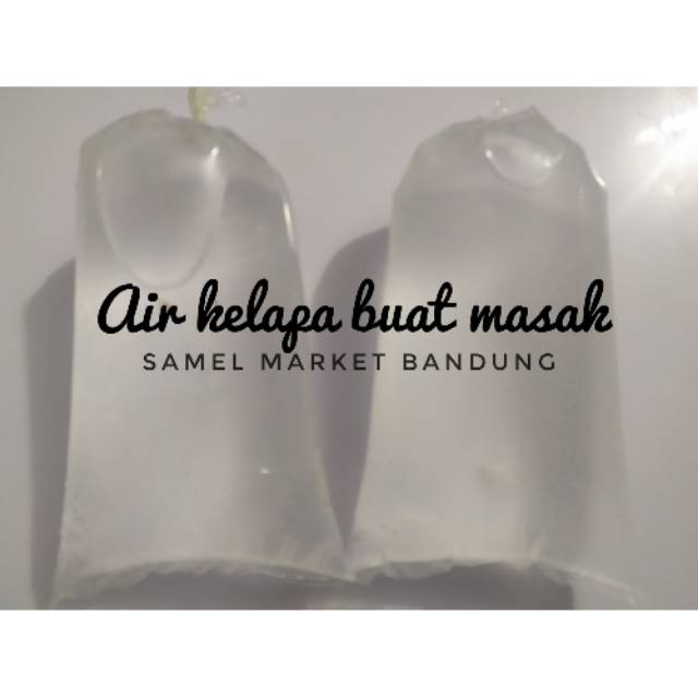 

Air kelapa / plastik