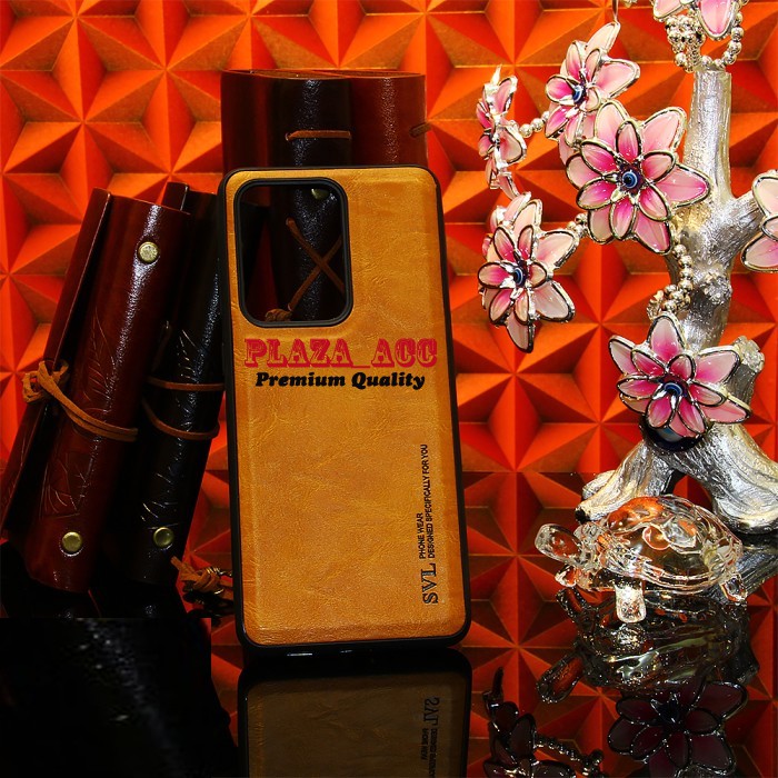 Elegant Case Samsung S20 Ultra - Casing Samsung S20 Ultra Case Leather Cover