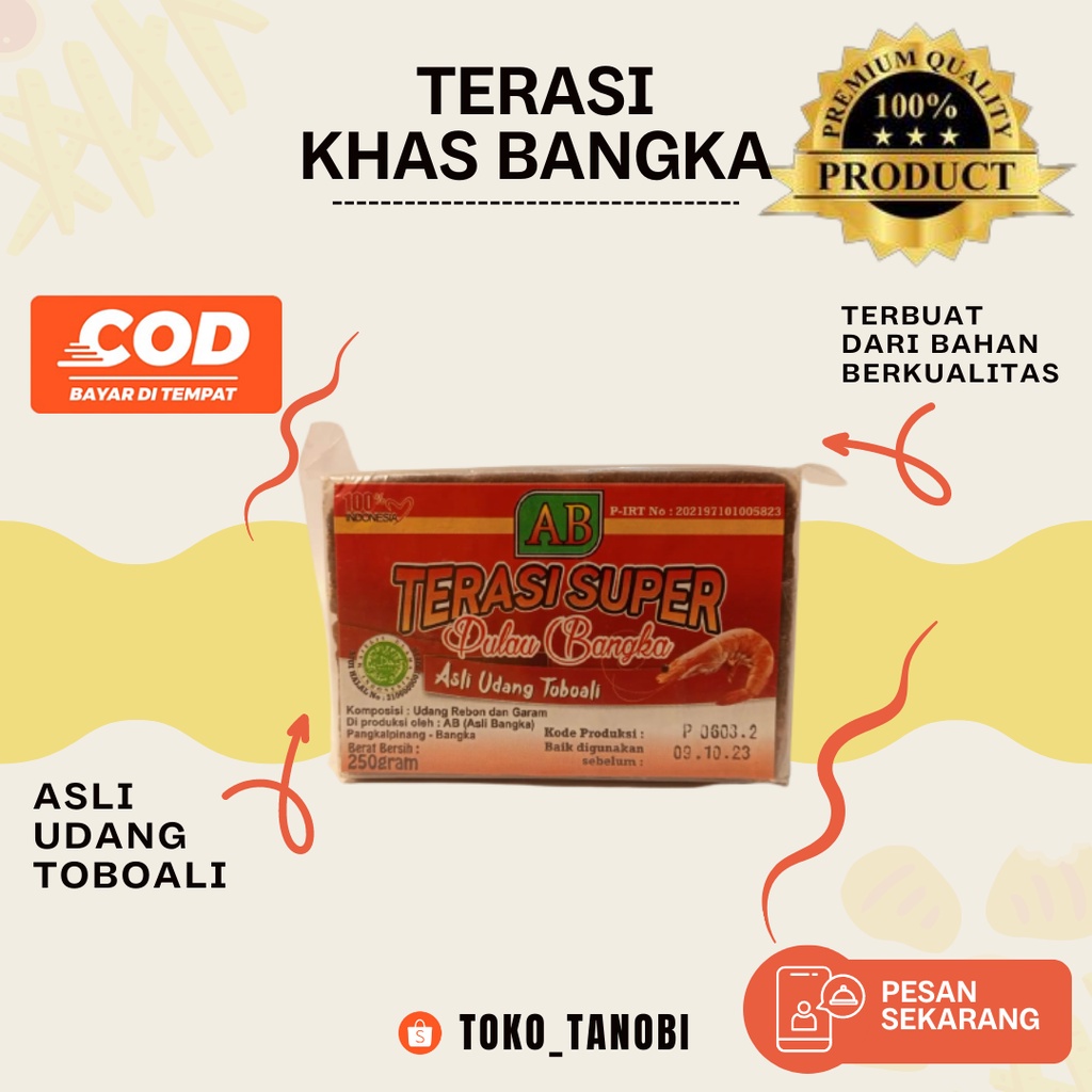 

TERASI UDANG/TERASI ENAK/TERASI BANGKA/TERASI TOBOALI/TERASI AB/TERASI WANGI/TERASI GURI/TERASI ASLI/TERASI TERBAIK/TERASI TERENAK/TERASI TERBAIK