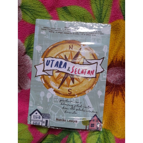 Preloved Novel Utara dan Selatan Ori Edisi TTD