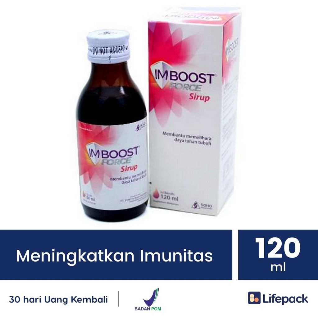 Imboost Force Kids Sirup 120 Ml - Meningkatkan Kekebalan Tubuh - Lifepack-1 Botol