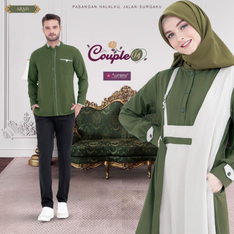 SARIMBIT / COUPLE GAMIS KOKO AURANY AK 04 DAN GSA 40