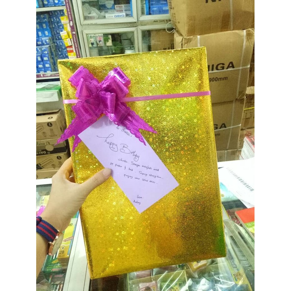 

Jasa Bungkus Kado FREE PITA ( Kado Pilih di etalase )