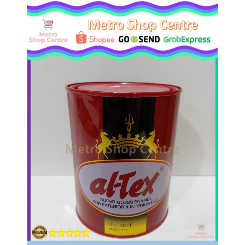

Altex (Al-Tex) - Cat Minyak Besi Kayu White (Putih) Doff (1 Kg / Kaleng)