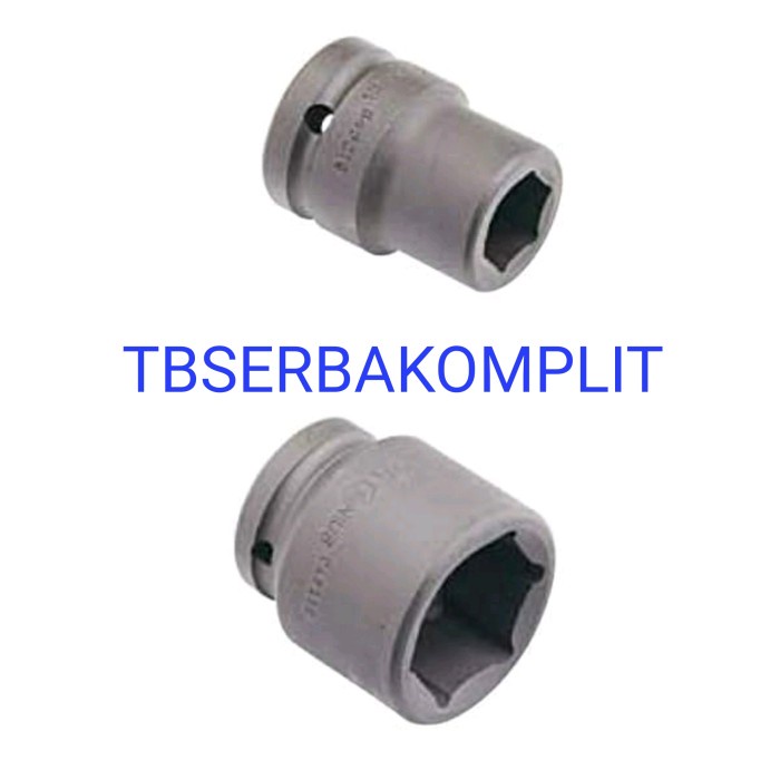 Genius Metric Impact Socket 3/4" 6pt #645265 Mata Sok Sock 65mm 65 mm