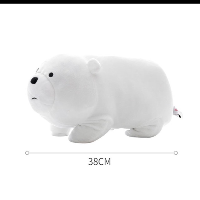 ice bear plush miniso