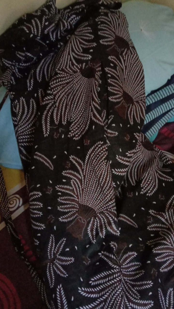 Maura Couple - Sania Ruffle Batik Couple Ori Ndoro Jowi Dnt Garansi Termurah Shopee - Motif Padi