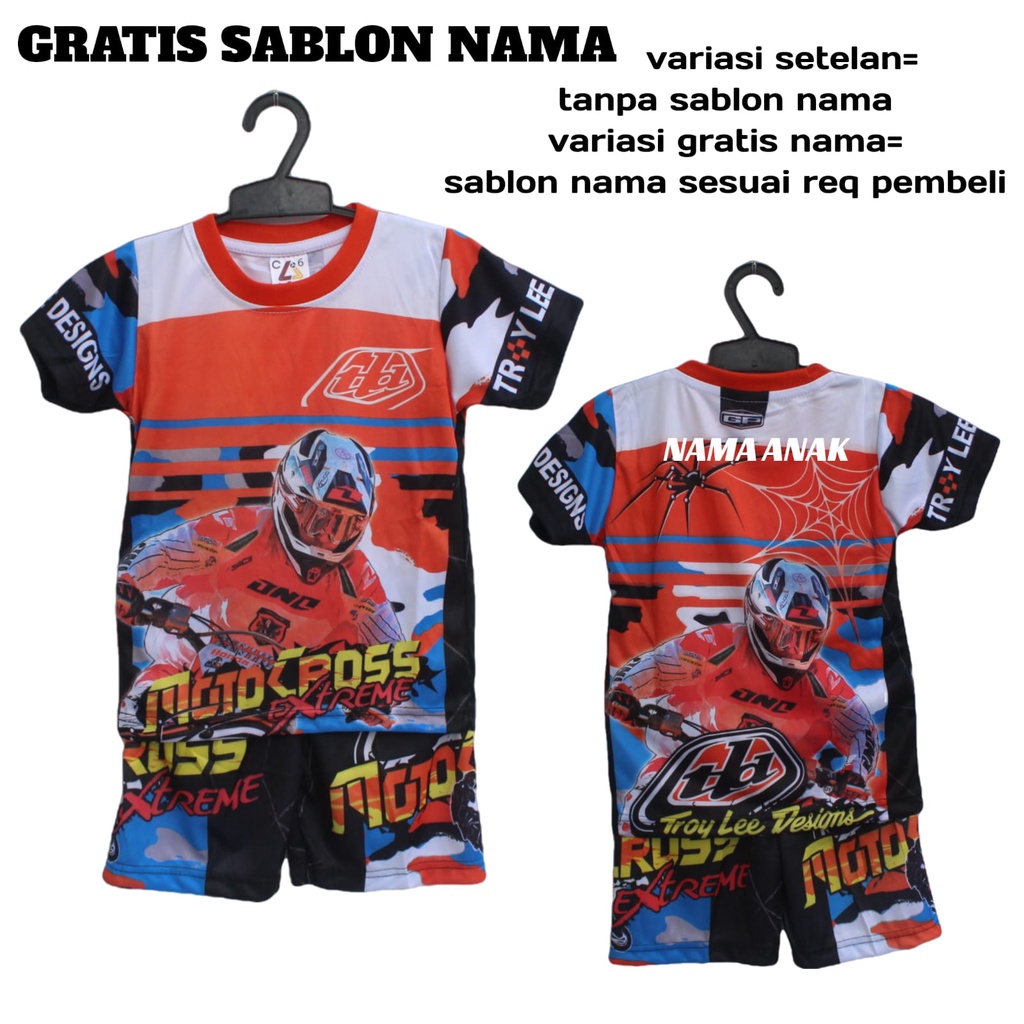 Jersey baju balap setelan baju balap sepeda jersey baju balap motor cross