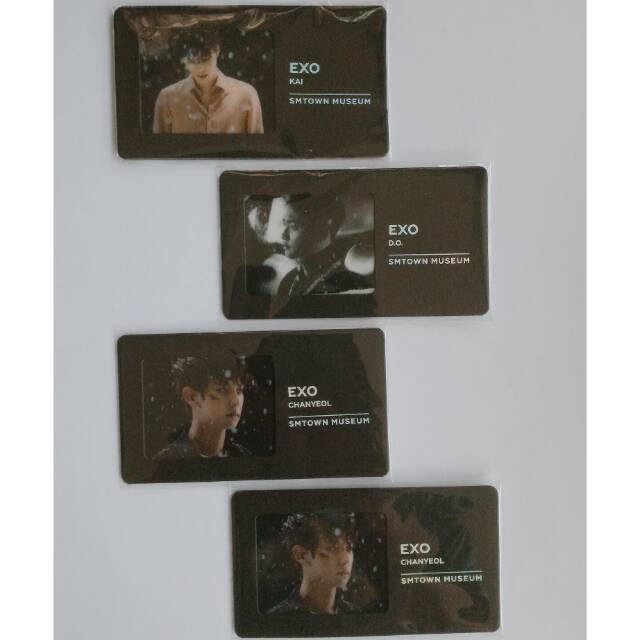 SMTOWN MUSEUM BOOKMARK (Kai,
D.O, Chanyeol)