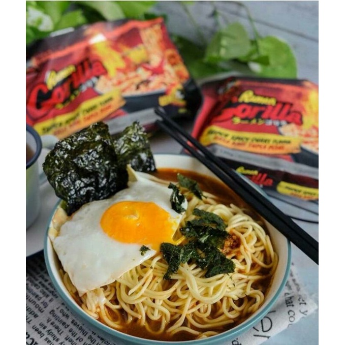 

Ramen Gorilla Kuah Level 1 120gr