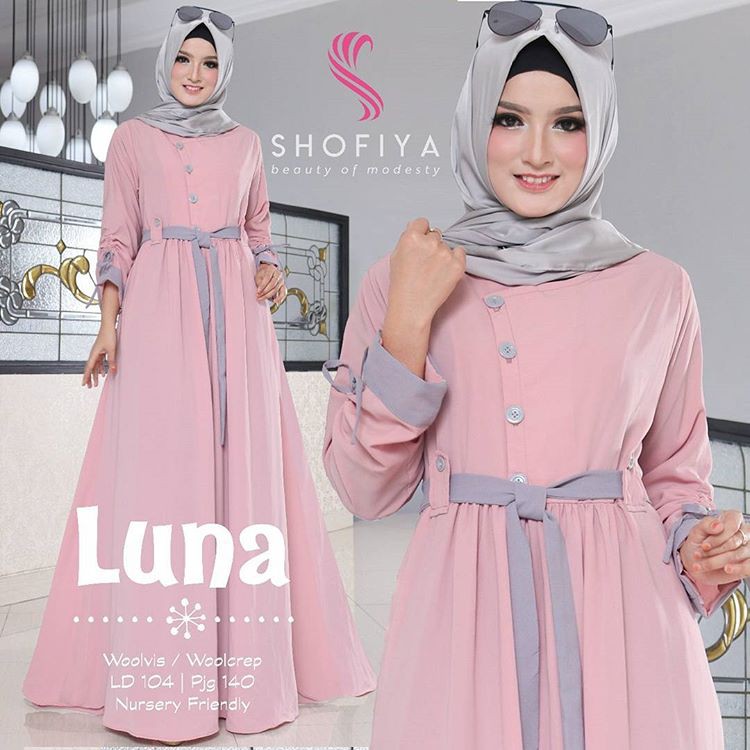 GAMIS SYARI ANNAJAH CAPUCCINO 900GR 110 140 ALLSIZE GAMIS SYARI BUSUI CADAR CREPE HQ POLOS MURAH I..