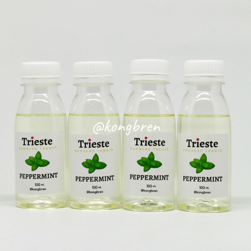 Sirup Peppermint Trieste 100 ml - Trieste Syrup Peppermint 100ml