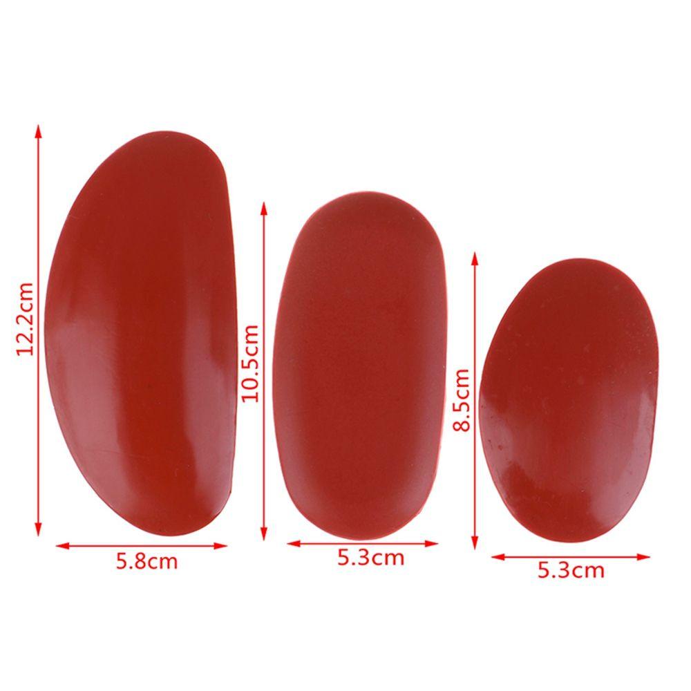 Lanfy clay Artis Merah 3Pcs/set clay Buatan Tangan DIY Ceramic Keramik clay tools