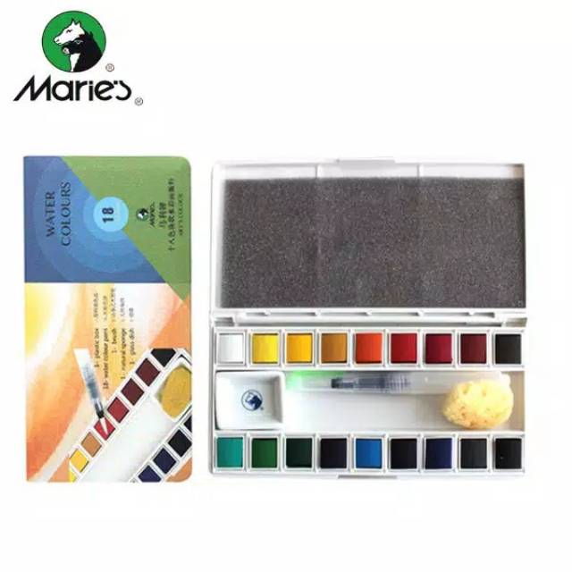 

Marie's Water Colours W-4018 18 Warna