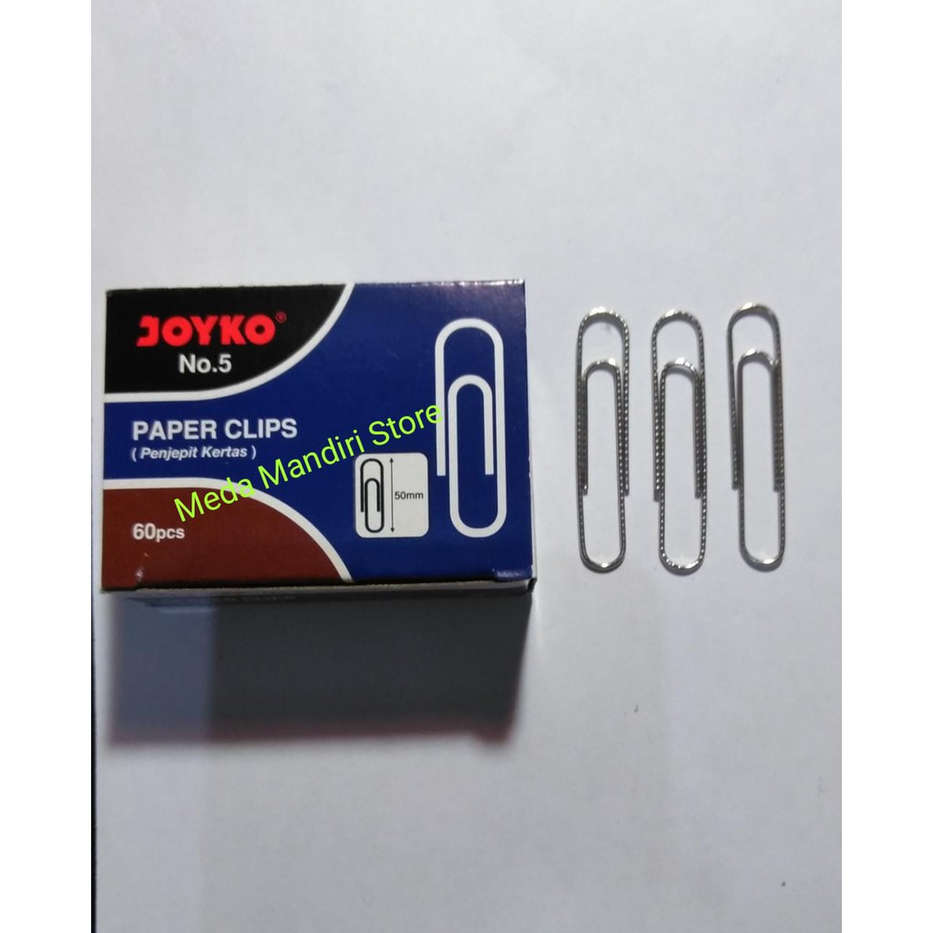 

Paper Clip Joyko No. 5 / Penjepit Kertas