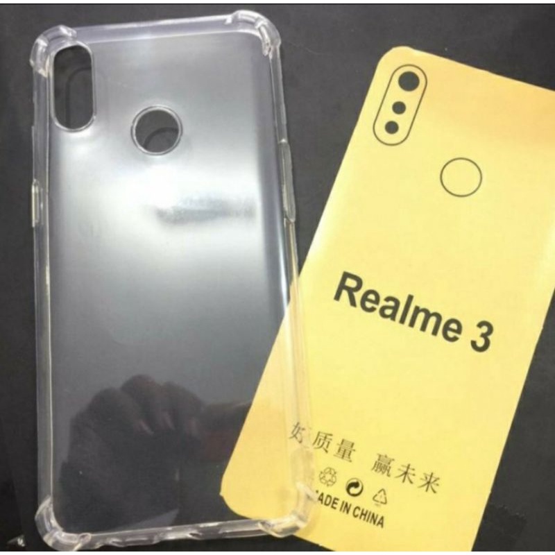 Realme 3 3 Pro soft case silikon silicone anti crack shock