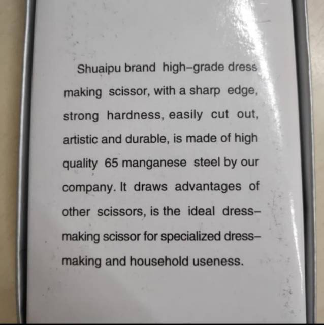 GUNTING KAIN SHUAIPU 9&quot; - 230mm