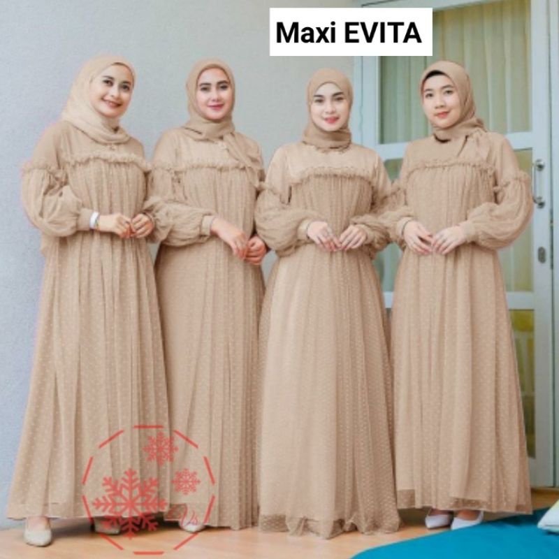 Baju Gamis Wanita Remaja Modern Terbaru 2022 Pesta Lebaran Idul Fitri Kondangan Hajatan Arisan Habib