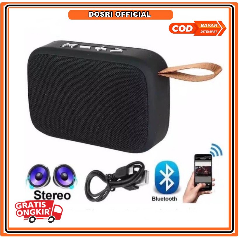 [NEW] Speaker Bluetooth JBL G2 Mini Portable Bluetooth Wireless Super Bass Multifungsi