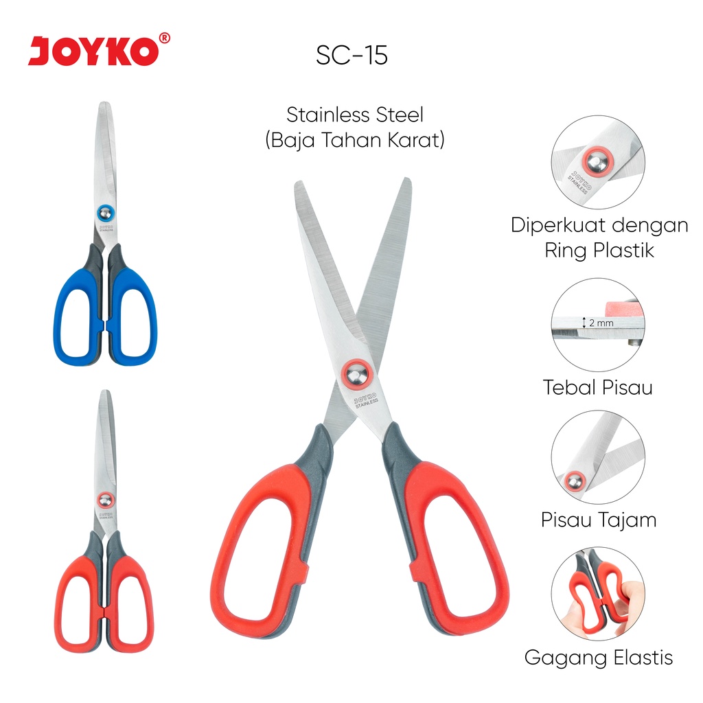 

Gunting Scissors Joyko SC-15