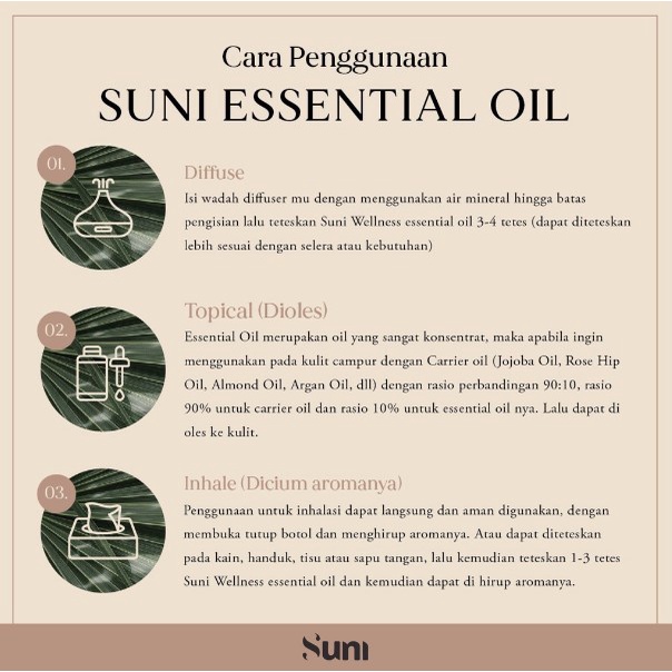 Suni Wellness Essential Oil Lemon 10ml - Lemon Essential Oil