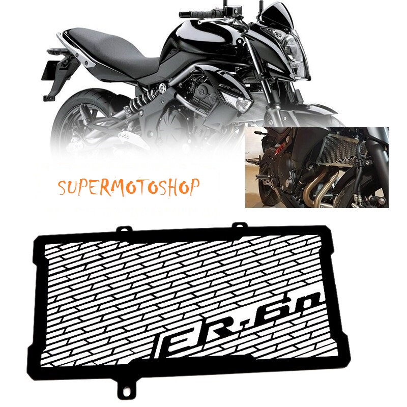 Cover radiator Er6 er 6 ninja 650 tutup radiator Er6 stainless SP