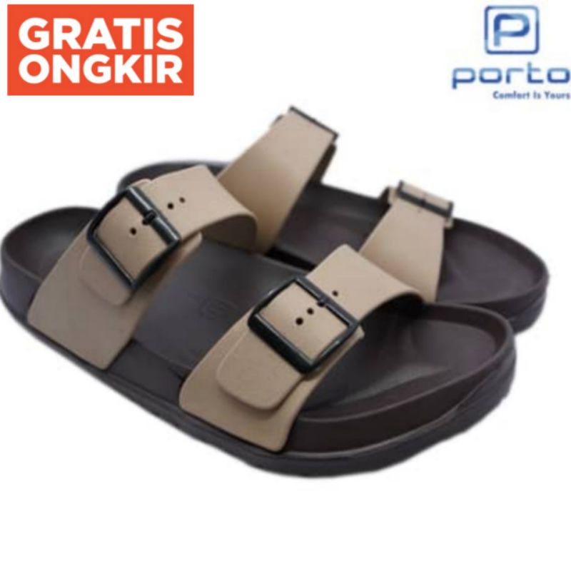 SANDAL SLIDE PRIA DEWASA / PORTO ORIGINAL