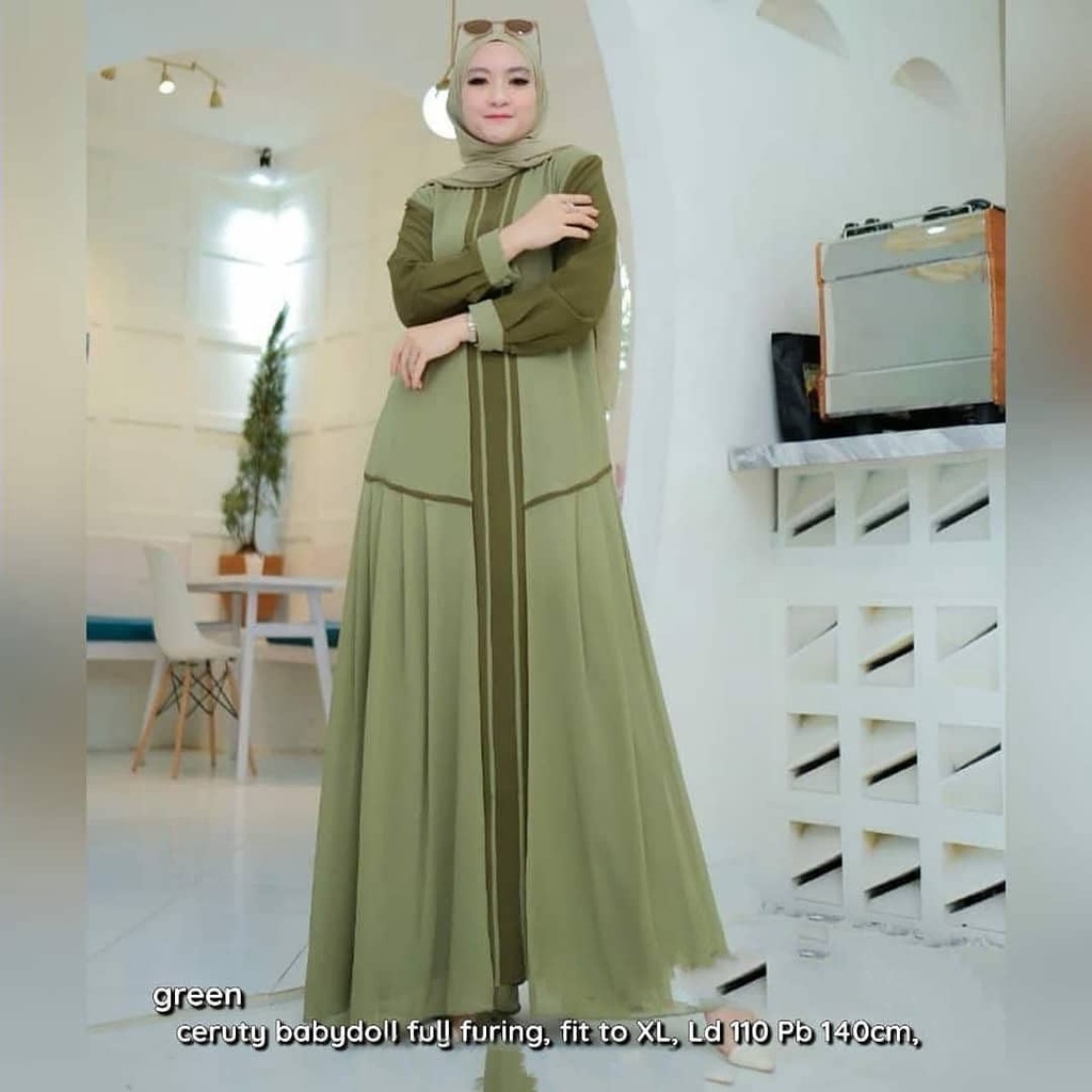 Baju Gamis Elegan t Premium Pesta Kondangan Mewah Perempuan Dres Syari Gamis Lebaran Bju Muslimah Wa