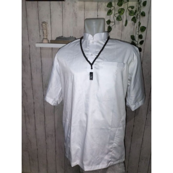 GROSIR Baju Koko As Shahih Habaib Habib warna Putih