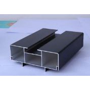 Frame running text outdoor 2 sisi