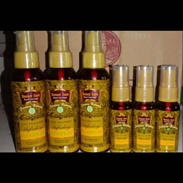 Mustika ratu Foot spray taman sari royal haritage spa