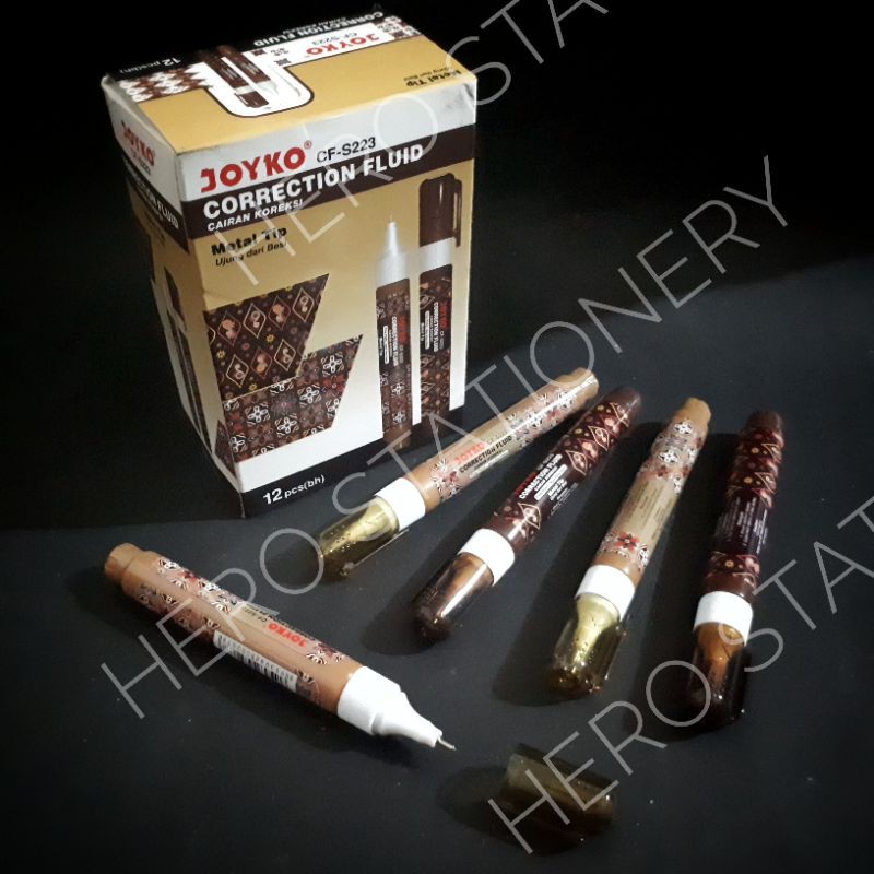 

Correction fluid joyko motif batik CF-S223 . 12 unit