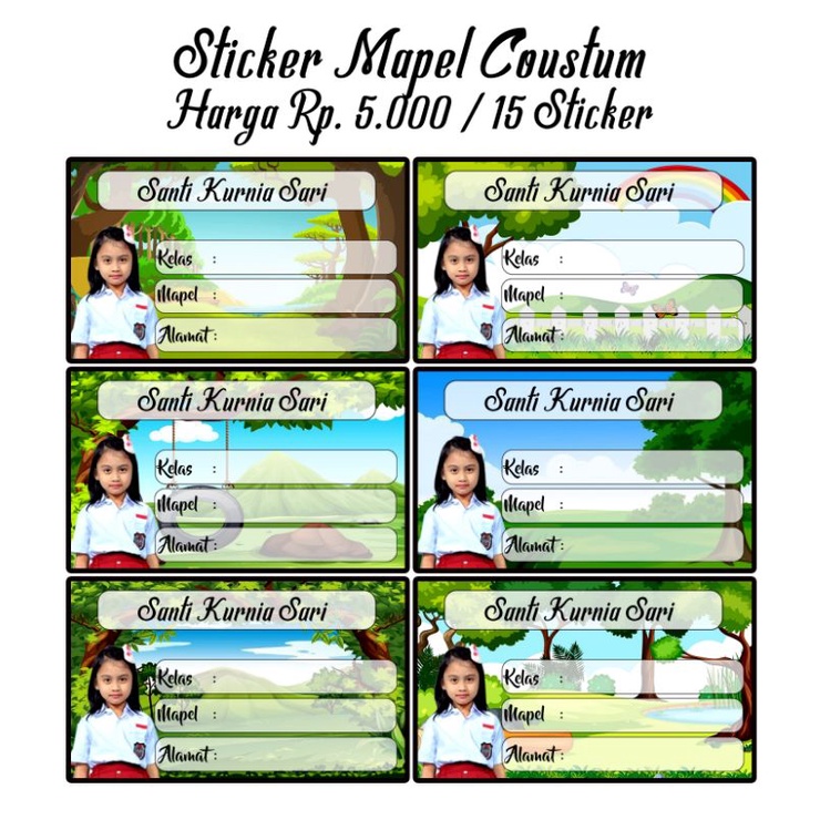 

STICKER MAPEL PELAJARAN