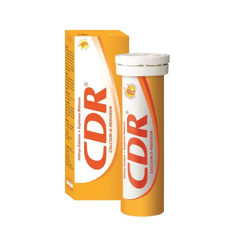 CDR Vitamin C,D,B Effervesent 10 tablet