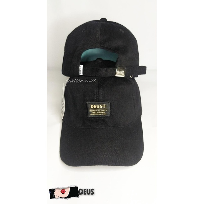 TOPI Baseball Bordir Topi PRIA Caps Topi DISTRO PREMIUM BRANDED THANKINSOMNIA BLACK DEUS