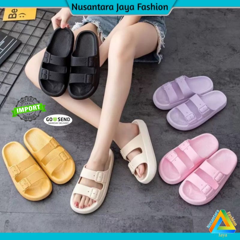 Sandal Selop Pria Wanita UNISEX Jelly Import Ban 2 1988-F0