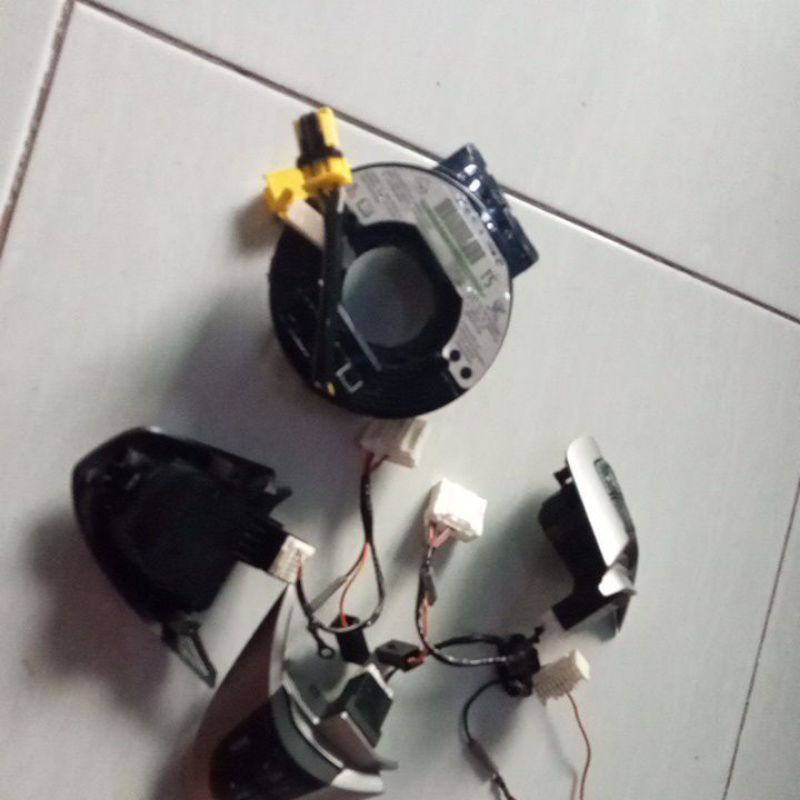 TOMBOL AUDIO PLUS KABEL SPIRAL HONDA BRV MOBILIO BRIO