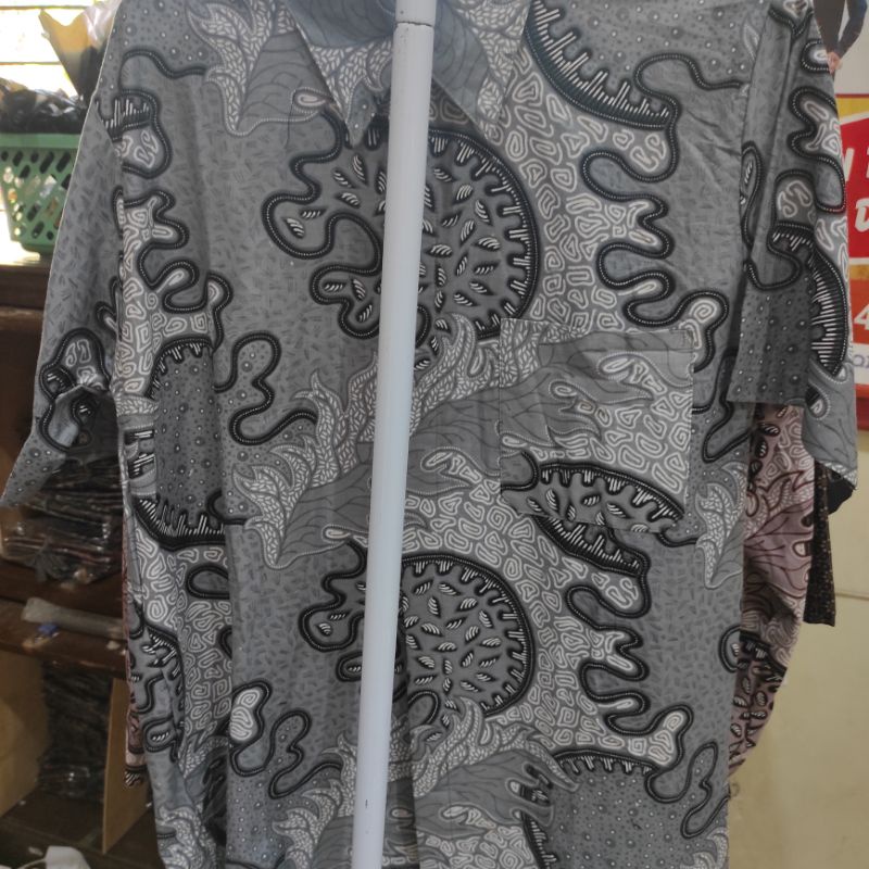 ATASAN BATIK PRIA MODERN LENGAN PANJANG M L XL XXL BKIL