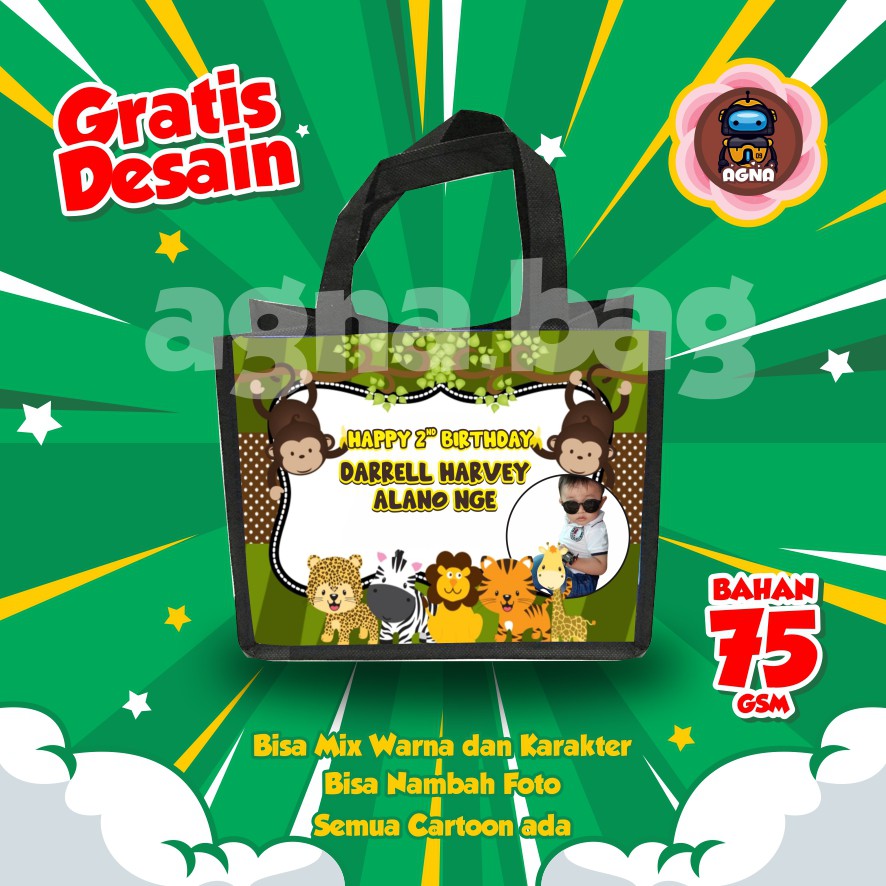 

GOODIE BAG MURAH / TAS ULTAH CUSTOM /TAS ULTAH PROMO/ TAS ULTAH ORANG UTAN 2