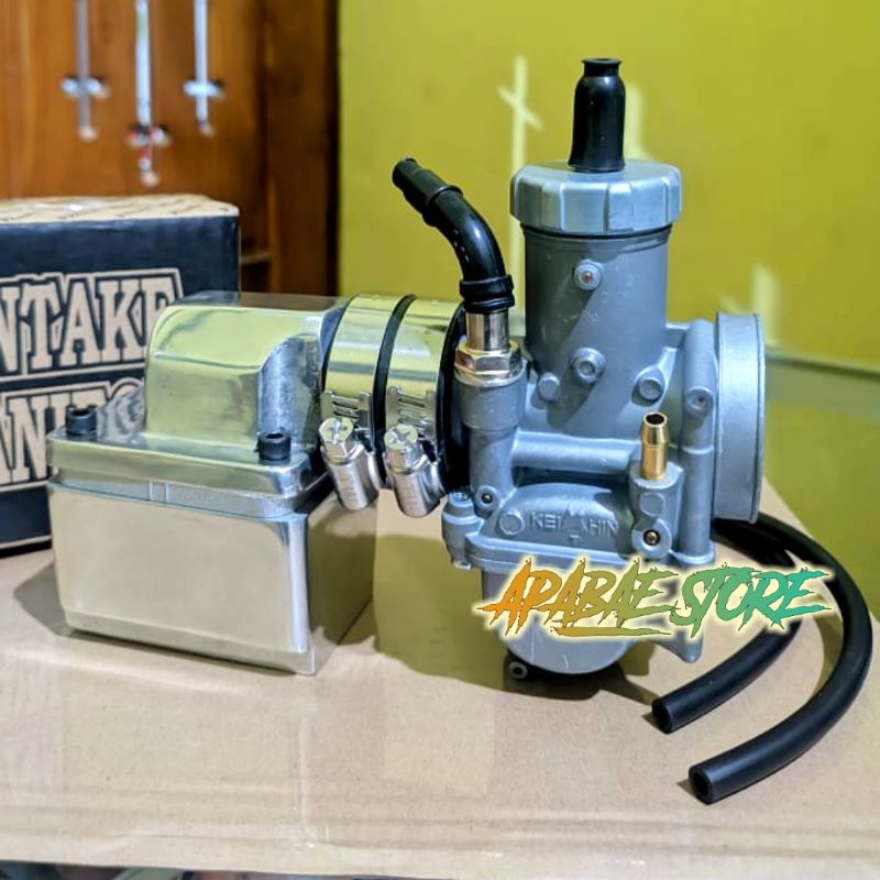 Manipol susun vespa largeframe Susun  Komplit Karburator PE 28 & PWK Sudco