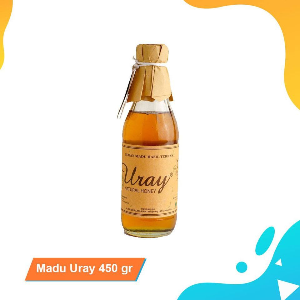 

Madu Uray Asli Botol 450 gr (330 ml)