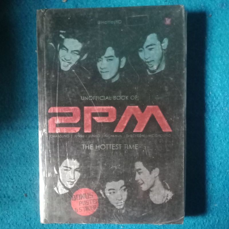buku musik : 2PM the hottest time