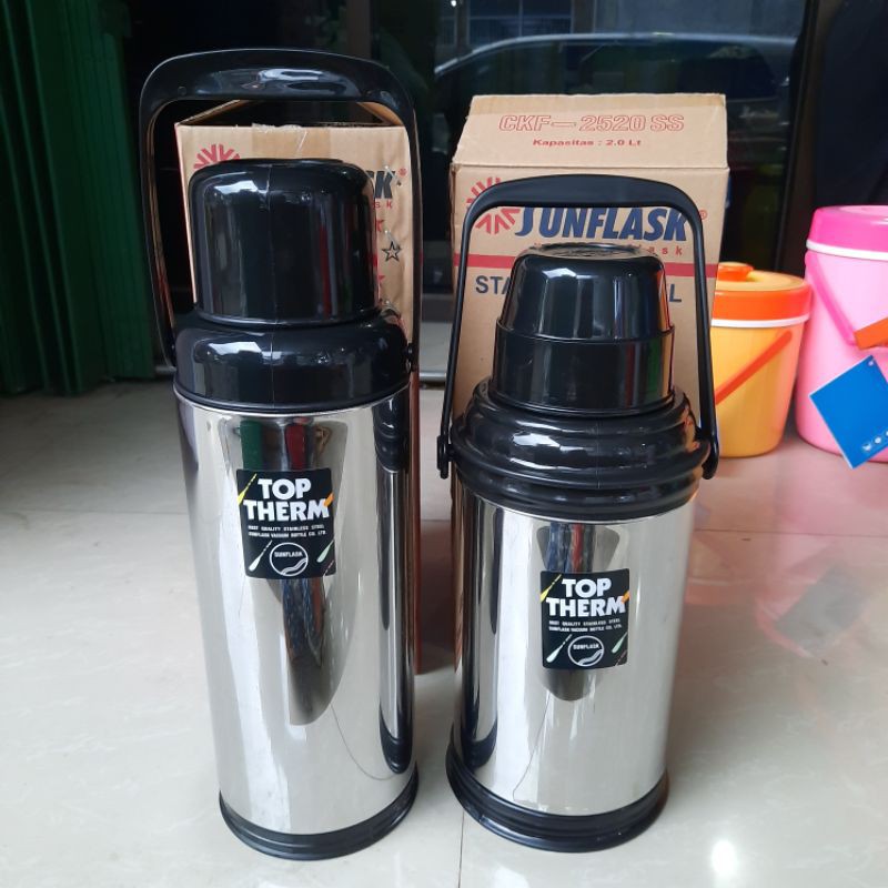 SALE!! THERMOS AIR PANAS TERMOS AIR STAINLESS 2050-2820 SUNFLASK VACUM FLASK