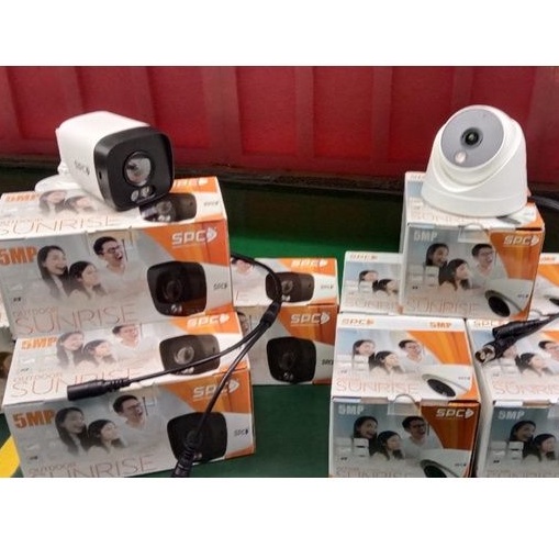 camera 5mp full color 24jam merk SPC SUNRISE indoor dan outdoor