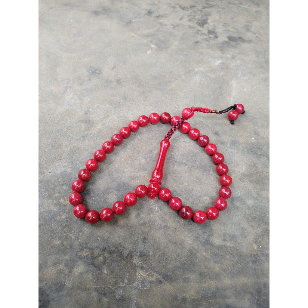 tasbih batu marjan 33 butir