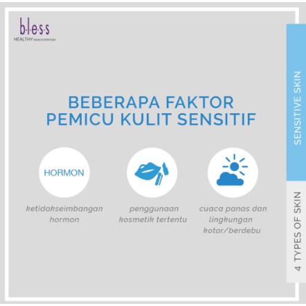 Bless Facial Cleansing Gel 60ml | Susu Pembersih - Kulit Sensitif