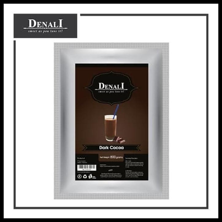 

Powder Dark Cocoa Denali 800Gr Bubuk Minuman Dark Chocolate Enak Halal