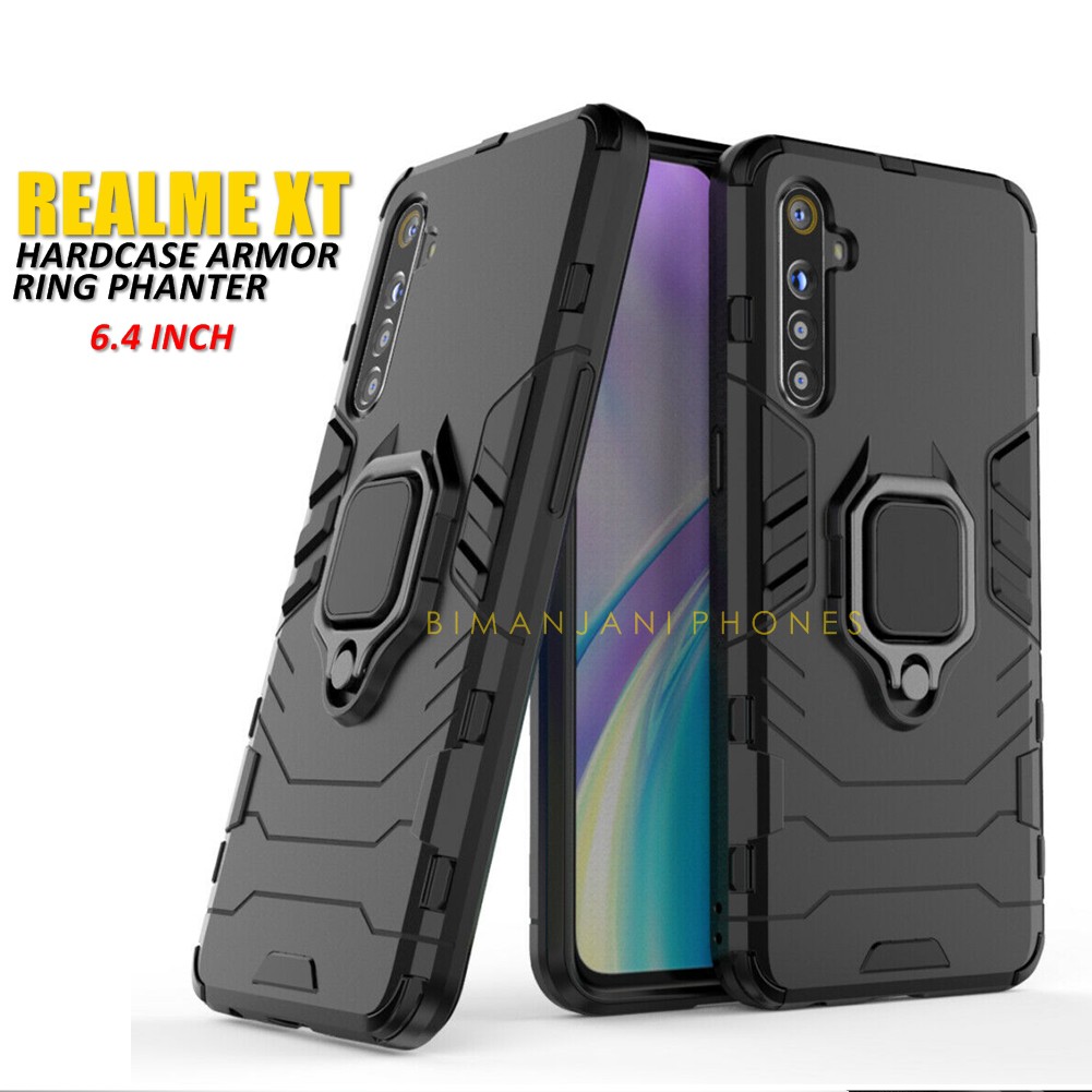 Realme XT - Hard Case Armor Cover iRing Panther