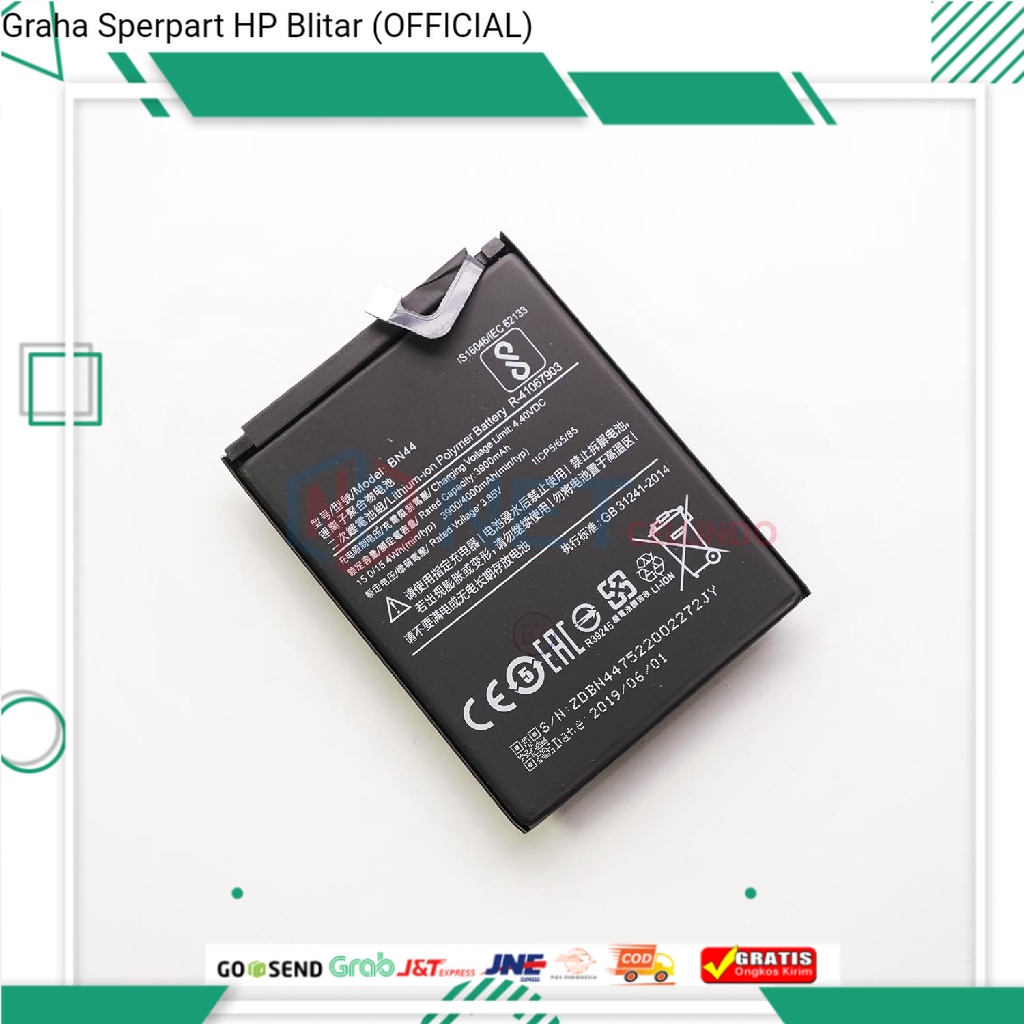 BATERAI XIAOMI REDMI 5 PLUS / BATERAI REDMI 5 PLUS BN44